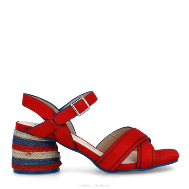 Camona piros Menbur nők alkalmi elegáns cipő 242F3594