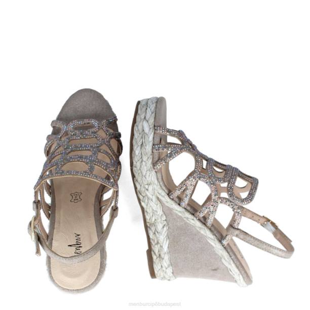 airola barna Menbur nők alkalmi elegáns cipő 242F3039