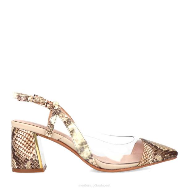 alme bézs Menbur nők alkalmi elegáns cipő 242F3065