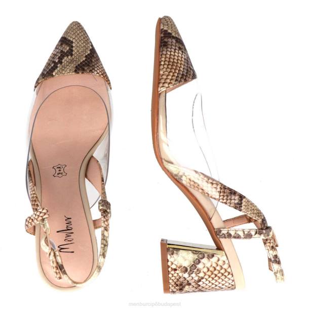 alme bézs Menbur nők alkalmi elegáns cipő 242F3065