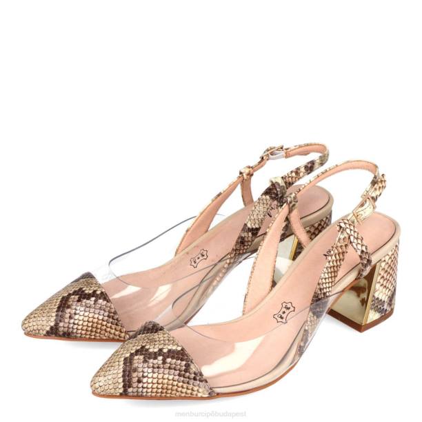 alme bézs Menbur nők alkalmi elegáns cipő 242F3065