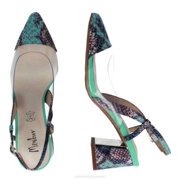 alme zöld Menbur nők alkalmi elegáns cipő 242F229