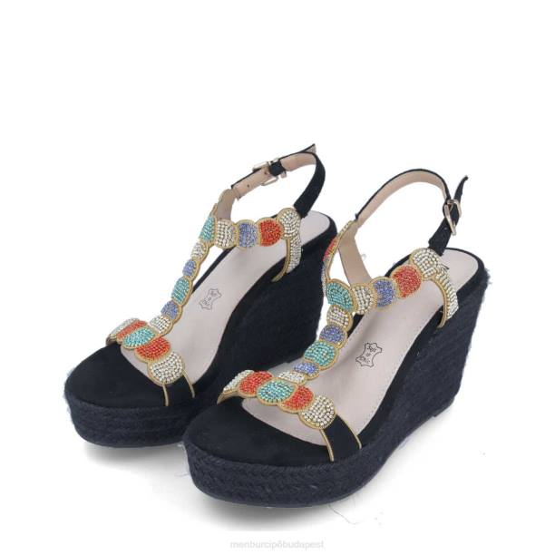 altieri fekete Menbur nők alkalmi elegáns cipő 242F311