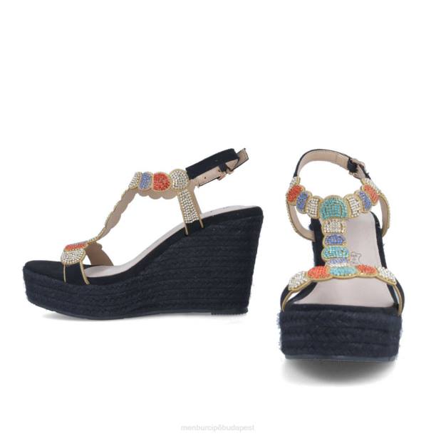 altieri fekete Menbur nők alkalmi elegáns cipő 242F311