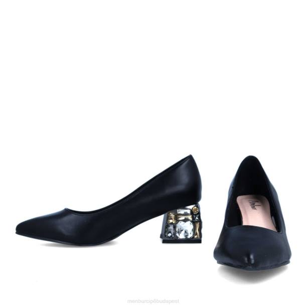 arletta fekete Menbur nők alkalmi elegáns cipő 242F3598