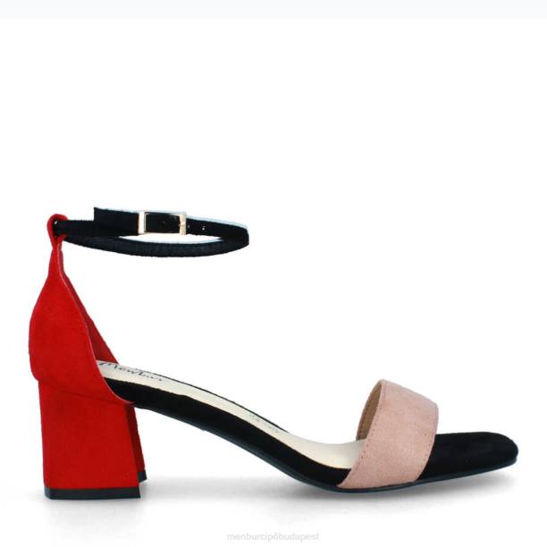 aschi piros Menbur nők alkalmi elegáns cipő 242F3610