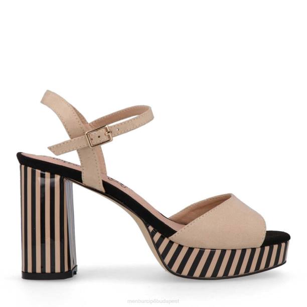 aunede bézs Menbur nők alkalmi elegáns cipő 242F3299