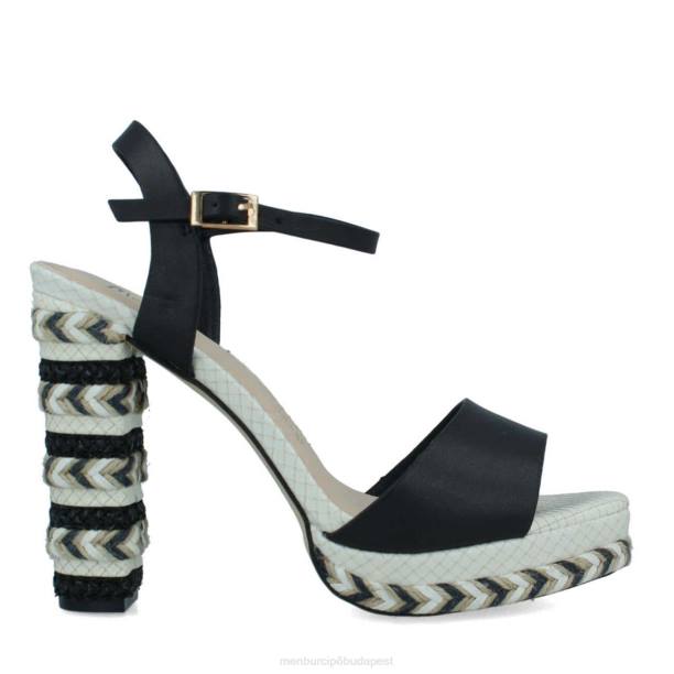 ballabio fekete Menbur nők alkalmi elegáns cipő 242F222