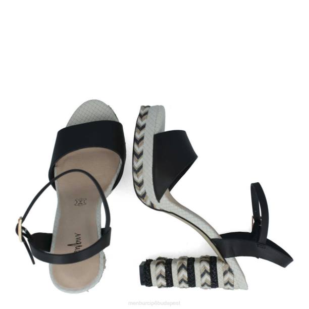 ballabio fekete Menbur nők alkalmi elegáns cipő 242F222