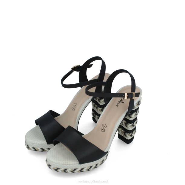 ballabio fekete Menbur nők alkalmi elegáns cipő 242F222