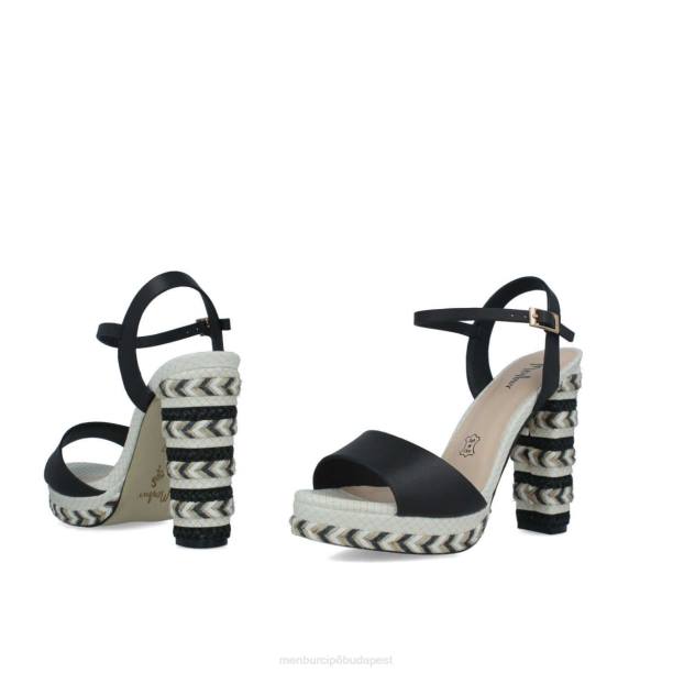 ballabio fekete Menbur nők alkalmi elegáns cipő 242F222