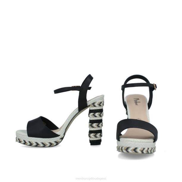 ballabio fekete Menbur nők alkalmi elegáns cipő 242F222