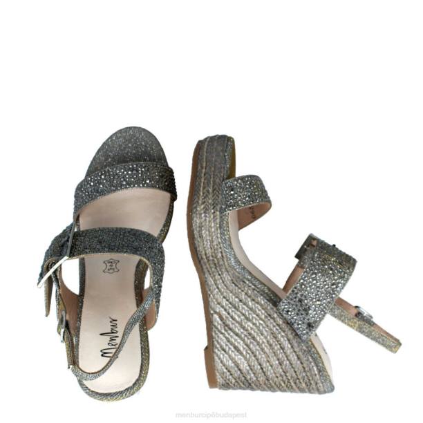 barlassina szürke Menbur nők alkalmi elegáns cipő 242F3531