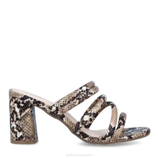 baschi bézs Menbur nők alkalmi elegáns cipő 242F3162