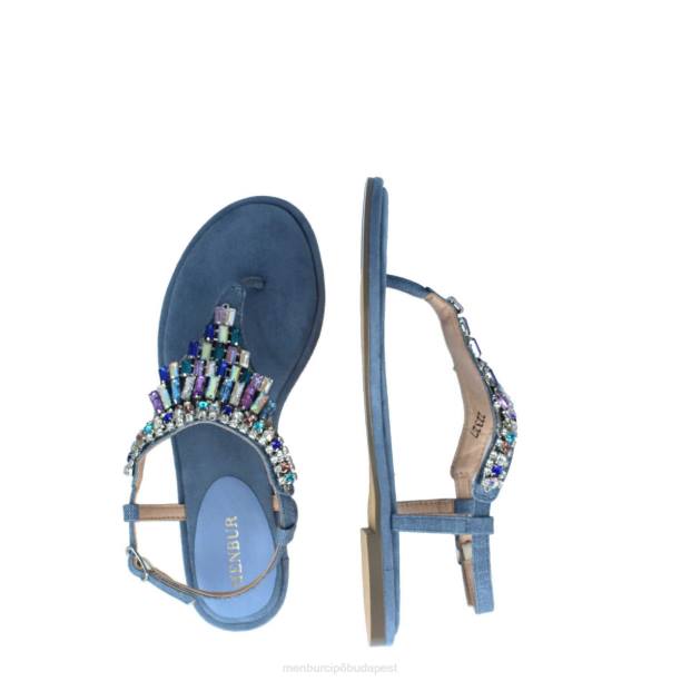 bazzano azul claro Menbur nők alkalmi elegáns cipő 242F467