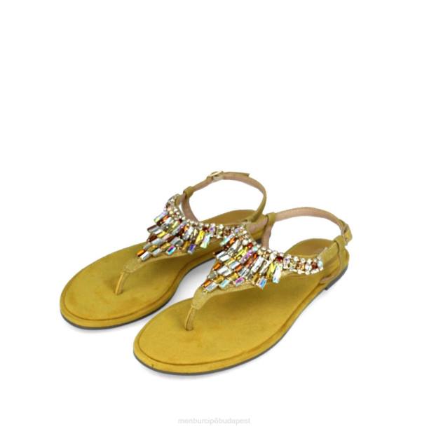 bazzano sárga Menbur nők alkalmi elegáns cipő 242F3524