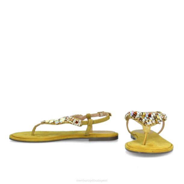 bazzano sárga Menbur nők alkalmi elegáns cipő 242F3524
