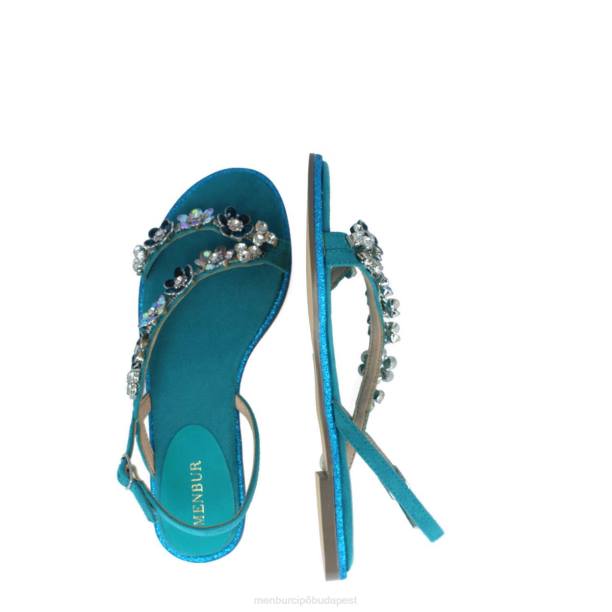 bergi azul medio Menbur nők alkalmi elegáns cipő 242F3526