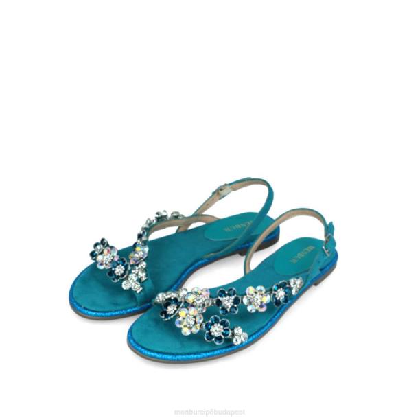 bergi azul medio Menbur nők alkalmi elegáns cipő 242F3526