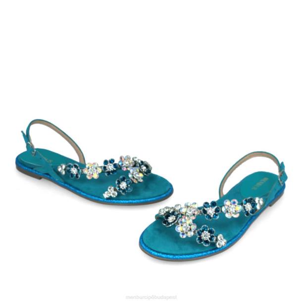 bergi azul medio Menbur nők alkalmi elegáns cipő 242F3526