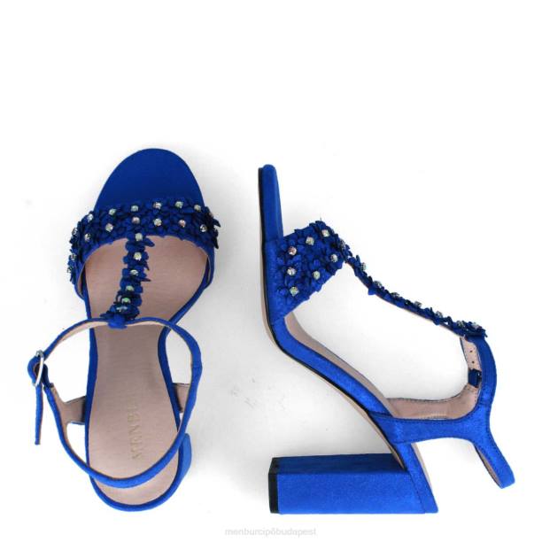 bergullo azul medio Menbur nők alkalmi elegáns cipő 242F3243