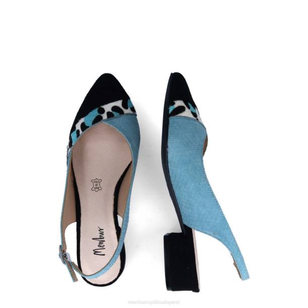 bersano azul claro Menbur nők alkalmi elegáns cipő 242F500