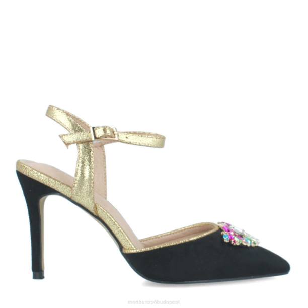 bertigaro fekete Menbur nők alkalmi elegáns cipő 242F267