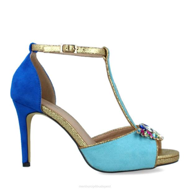 biauzzo azul medio Menbur nők alkalmi elegáns cipő 242F3083