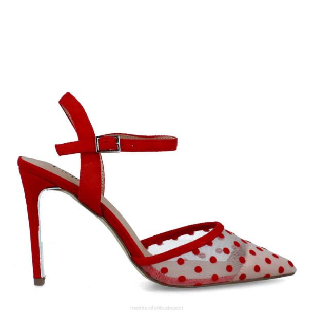 blavy piros Menbur nők alkalmi elegáns cipő 242F3344