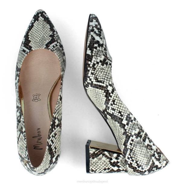 bonacardo fekete Menbur nők alkalmi elegáns cipő 242F3352