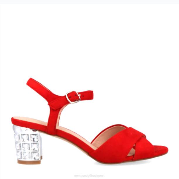 borgata piros Menbur nők alkalmi elegáns cipő 242F498
