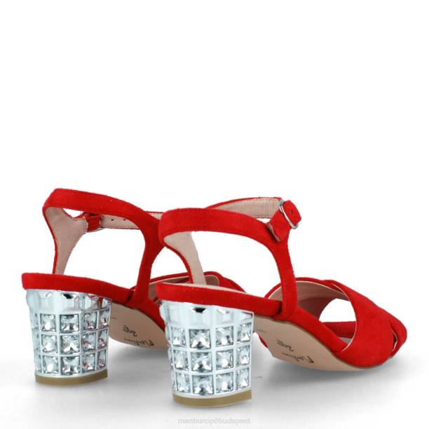borgata piros Menbur nők alkalmi elegáns cipő 242F498