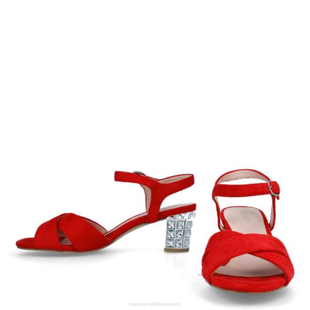 borgata piros Menbur nők alkalmi elegáns cipő 242F498