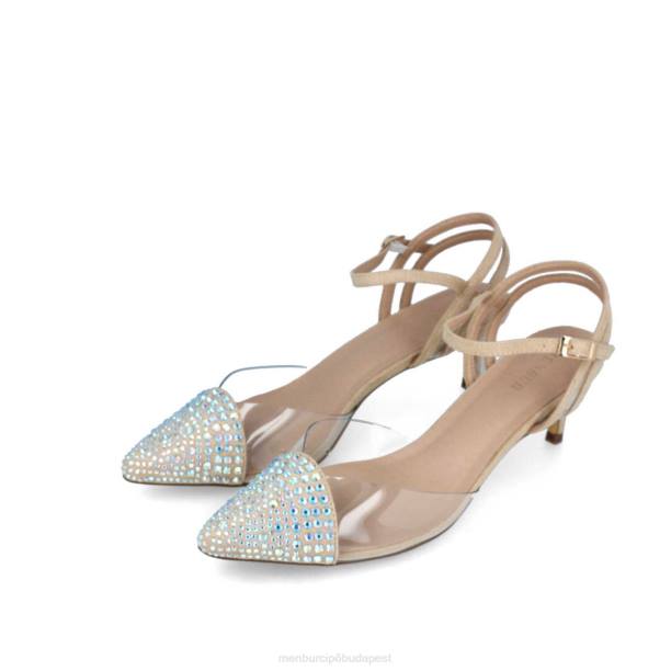 braulinok bézs Menbur nők alkalmi elegáns cipő 242F3071