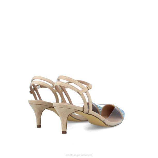 braulinok bézs Menbur nők alkalmi elegáns cipő 242F3071