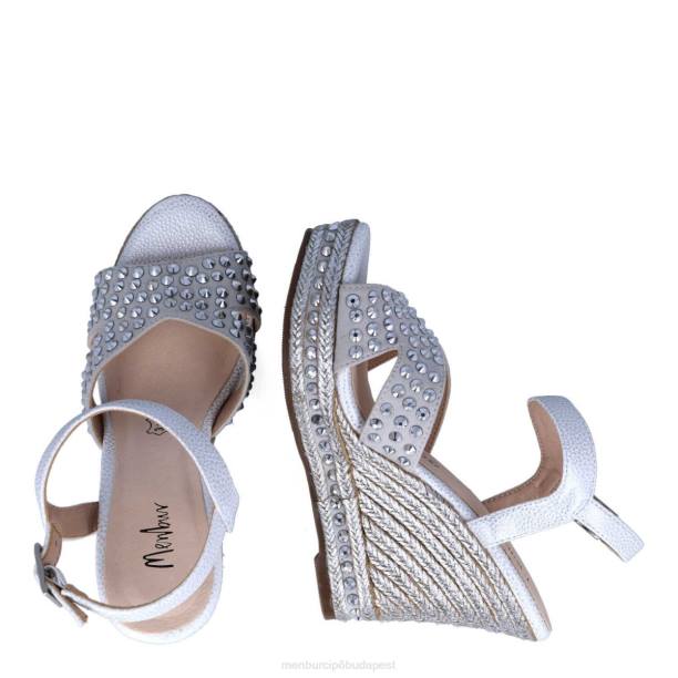 breuil ezüst Menbur nők alkalmi elegáns cipő 242F3076