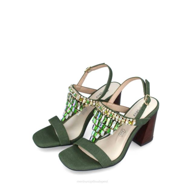 bronzos zöld Menbur nők alkalmi elegáns cipő 242F3093