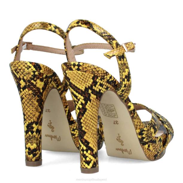 cadelbosco sárga Menbur nők alkalmi elegáns cipő 242F347