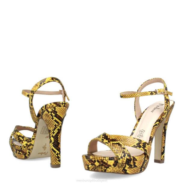 cadelbosco sárga Menbur nők alkalmi elegáns cipő 242F347