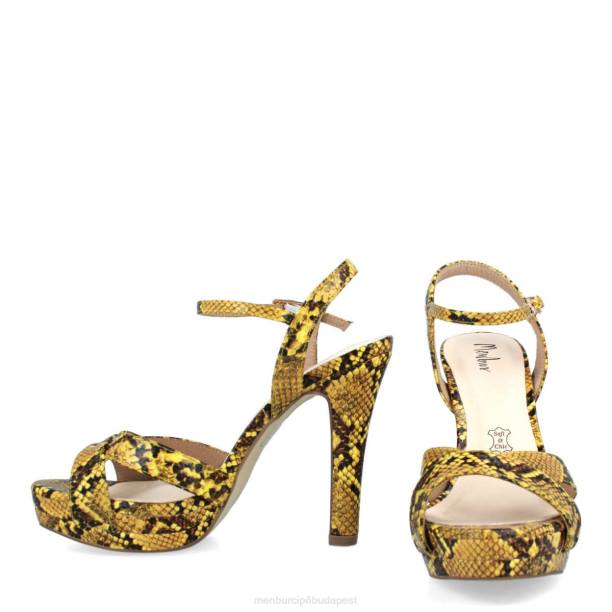 cadelbosco sárga Menbur nők alkalmi elegáns cipő 242F347