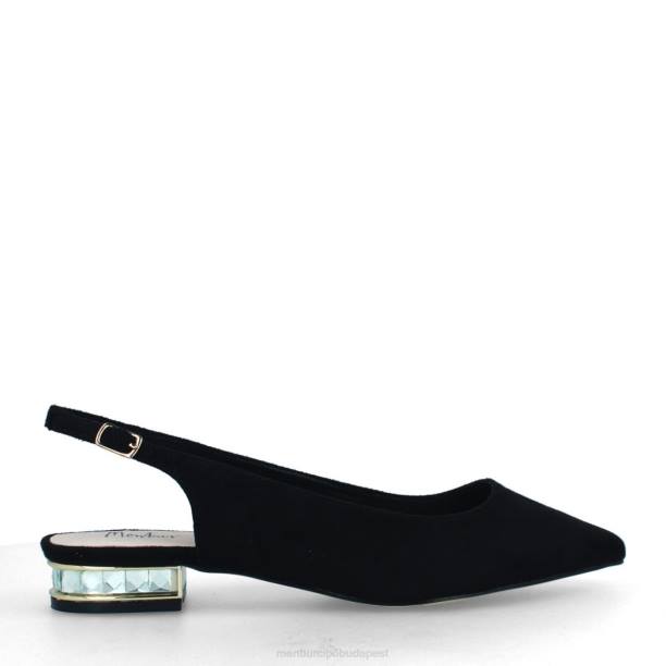 calamia fekete Menbur nők alkalmi elegáns cipő 242F3265