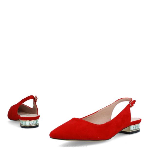 calamia piros Menbur nők alkalmi elegáns cipő 242F3266