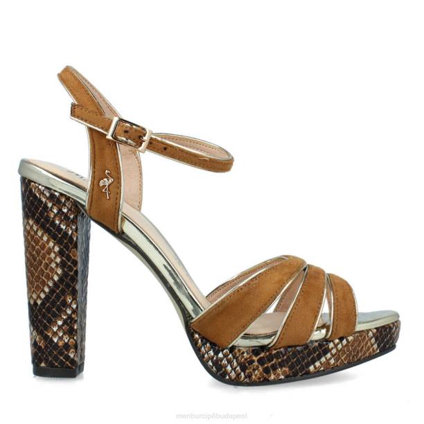 calciano barna Menbur nők alkalmi elegáns cipő 242F223