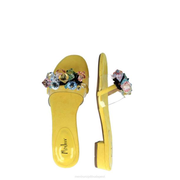 camisano sárga Menbur nők alkalmi elegáns cipő 242F3634
