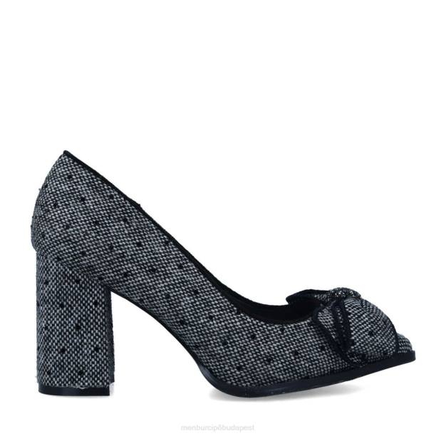 canavera fekete Menbur nők alkalmi elegáns cipő 242F409