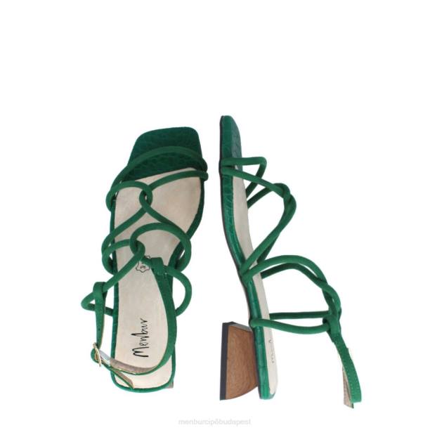 capiton zöld Menbur nők alkalmi elegáns cipő 242F3548