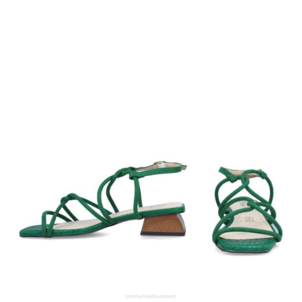 capiton zöld Menbur nők alkalmi elegáns cipő 242F3548