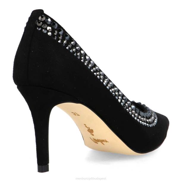 carpesica fekete Menbur nők alkalmi elegáns cipő 242F542