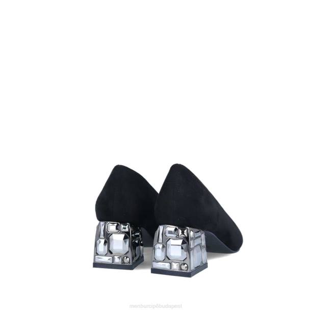 carpinone fekete Menbur nők alkalmi elegáns cipő 242F3359