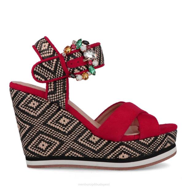 castello piros Menbur nők alkalmi elegáns cipő 242F3192